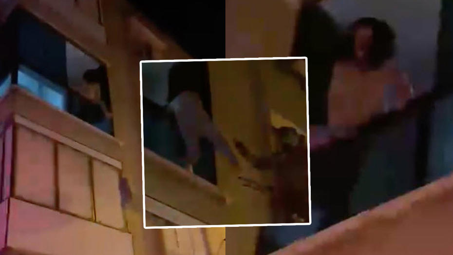 Manisa'da dehşet verici olay: Eşinin burnunu kopardı ve mahalleye korku saldı