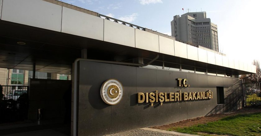 Dışişleri Bakanlığı: Filistin Devleti’nin kurulması uluslararası hukukun bir gereğidir