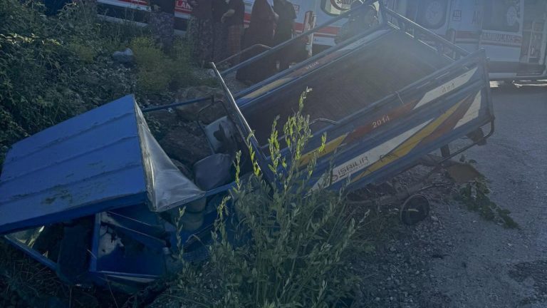 Ordu’da tarım aracının devrildiği kazada 1 kişi hayatını kaybetti