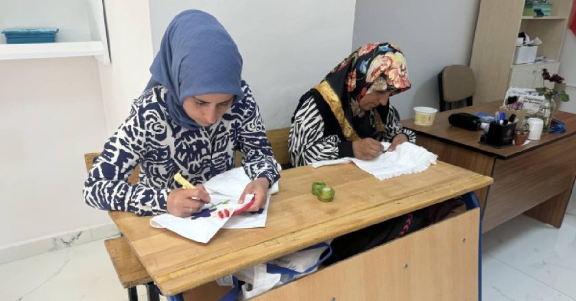 Yozgatlı dezavantajlı kadınlar Aile Destek Merkezi’ndeki kurslarda sosyalleşiyor