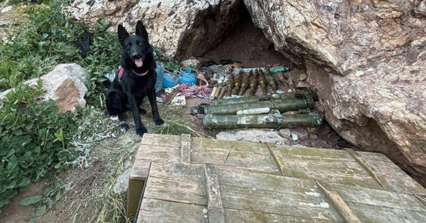 Hakkari’de mühimmat ve patlayıcı ele geçirildi