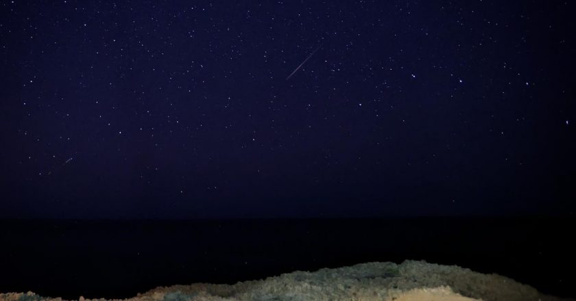 Türkiye’nin en kuzey noktası İnce Burun’da Perseid meteor yağmuru