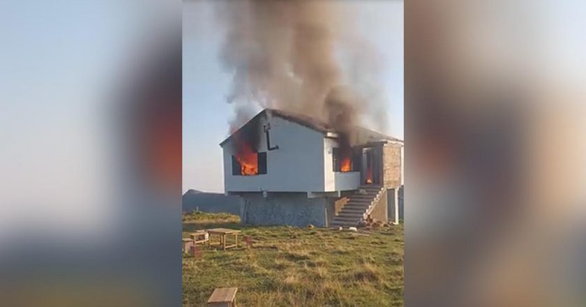 Trabzon’da yaylada bir evde yangın: 3 ölü