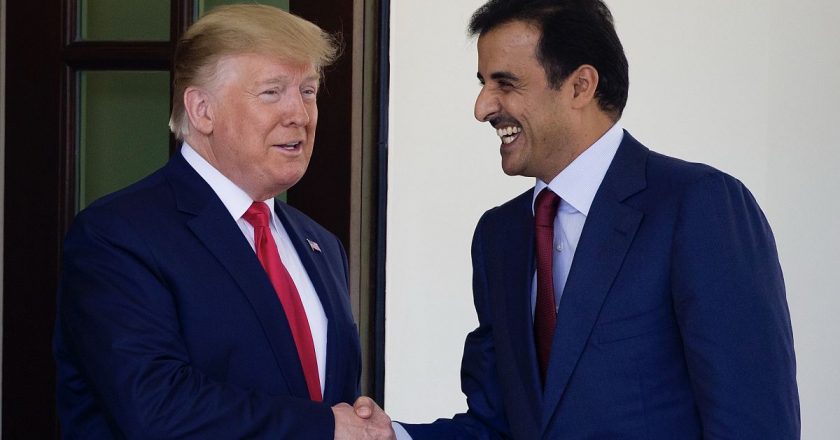 Trump, Katar Emiri’ni villasında ağırladı: ‘Yeniden başkan olduğumda ilişkilerimiz daha da iyi olacak’