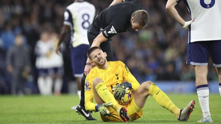 İtalyan kaleci Vicario'dan Tottenham'a kötü haber! 60 dakika sakatlandı…