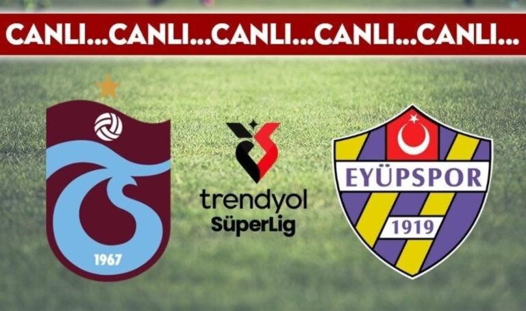 Canlı Yayın: Trabzonspor – EYUPSPORT Canlı Konferansı – 2024-2025 Süper Lig Sezonu 23. Hafta Mücadelesi – Spor Haberlerini Breaking