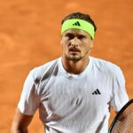En son şampiyon Zverev çeyrekte açık Roma tenis turnuvasını selamladı –