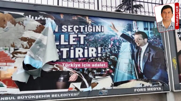 İmamoglu posterlere el konuldu, Yerlikaya sorumluluk almadı: “Görev alanımızda değil” – Türkiye Haberlerini Kırma