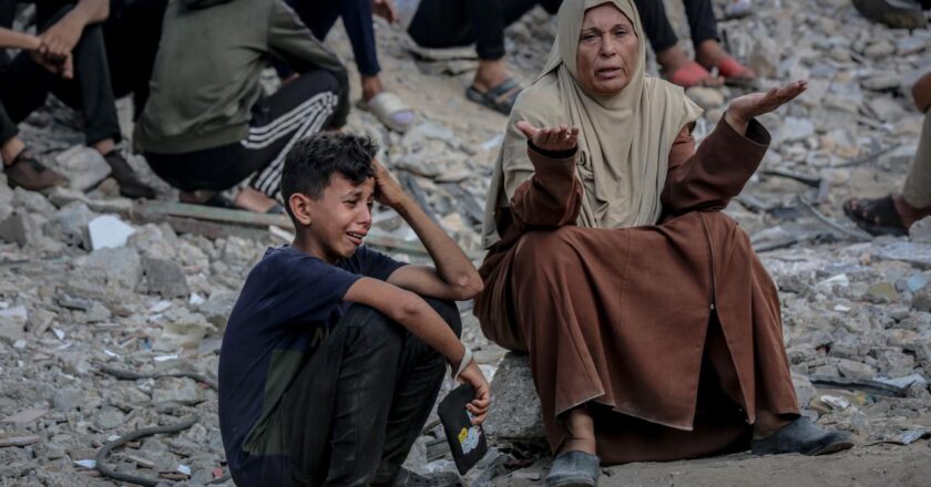 Gazze’de kayıp hayatı 59 bin 733’e yükseldi