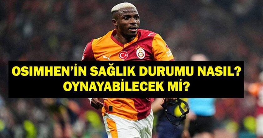 OSİMHEN’İN SAĞLIK DURUMU NASIL? Victor Osimhen oynayabilecek mi yoksa sakatlandı mı? Galatasaray’dan açıklama!